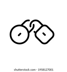 Candado bloqueado, información privada, icono simple. Icono negro sobre fondo blanco