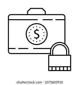 Locked Private Luggage 