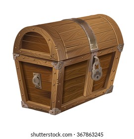 Locked treasure chest