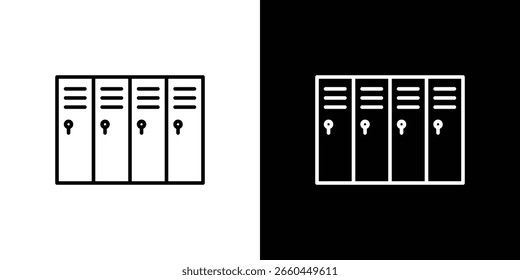 Locker icon for Apps. Icon Design Template.