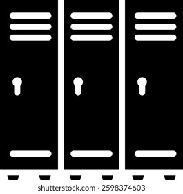 Locker Icon Element For Design