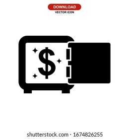 locker icon or logo isolated sign symbol vector illustration - high quality black style vector icons
