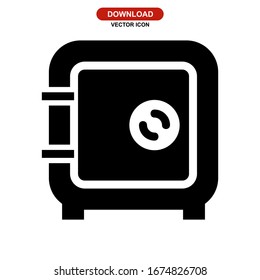 locker icon or logo isolated sign symbol vector illustration - high quality black style vector icons
