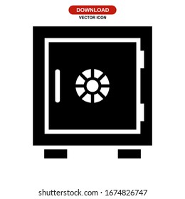 locker icon or logo isolated sign symbol vector illustration - high quality black style vector icons
