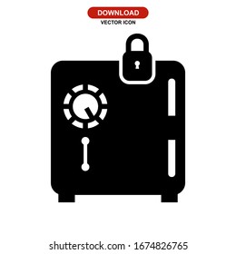 Schließsymbol oder Logo einzeln auf Zeichen Vektorillustration - Hochwertige Vektorsymbole
