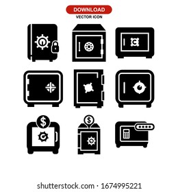 locker icon or logo isolated sign symbol vector illustration - Collection of high quality black style vector icons
