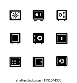 locker  icon or logo isolated sign symbol vector illustration - Collection of high quality black style vector icons
