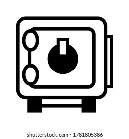 Locker icon or logo isolated sign symbol vector illustration - high quality black style vector icons
