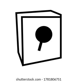 Locker icon or logo isolated sign symbol vector illustration - high quality black style vector icons
