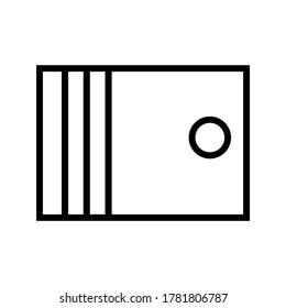 Icono de localizador o logotipo símbolo de signo aislado ilustración vectorial - iconos vectoriales de estilo negro de alta calidad
