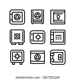locker icon or logo isolated sign symbol vector illustration - Collection of high quality black style vector icons
