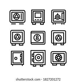 locker icon or logo isolated sign symbol vector illustration - Collection of high quality black style vector icons
