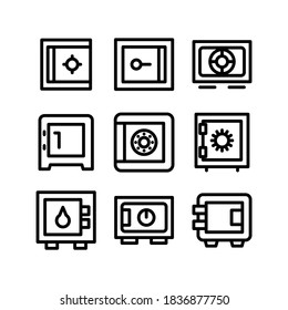 locker icon or logo isolated sign symbol vector illustration - Collection of high quality black style vector icons
