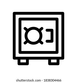 locker icon or logo isolated sign symbol vector illustration - high quality black style vector icons

