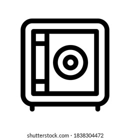locker icon or logo isolated sign symbol vector illustration - high quality black style vector icons
