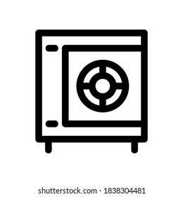 locker icon or logo isolated sign symbol vector illustration - high quality black style vector icons
