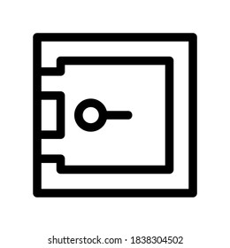 icono de bloqueo o logotipo símbolo de signo aislado ilustración vectorial - iconos vectoriales de estilo negro de alta calidad
