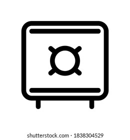 locker icon or logo isolated sign symbol vector illustration - high quality black style vector icons
