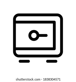 icono de bloqueo o logotipo símbolo de signo aislado ilustración vectorial - iconos vectoriales de estilo negro de alta calidad
