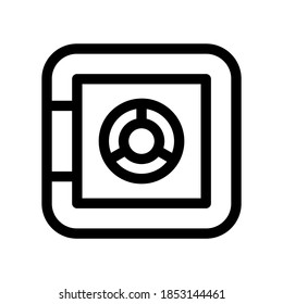 locker icon or logo isolated sign symbol vector illustration - high quality black style vector icons
