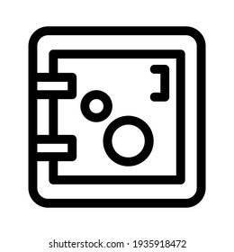 locker icon or logo isolated sign symbol vector illustration - high quality black style vector icons
