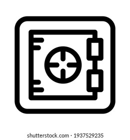 locker icon or logo isolated sign symbol vector illustration - high quality black style vector icons
