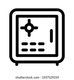 locker icon or logo isolated sign symbol vector illustration - high quality black style vector icons
