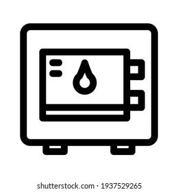 locker icon or logo isolated sign symbol vector illustration - high quality black style vector icons
