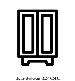 locker icon or logo isolated sign symbol vector illustration - high quality black style vector icons
