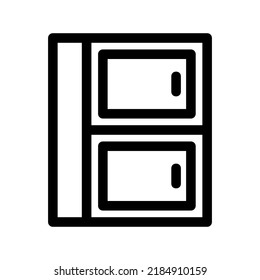 icono de bloqueo o logotipo símbolo de signo aislado ilustración vectorial - iconos vectoriales de estilo negro de alta calidad

