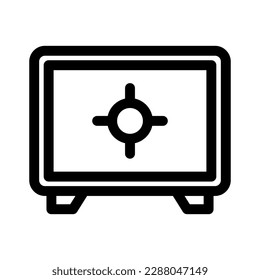 locker icon or logo isolated sign symbol vector illustration - high quality black style vector icons