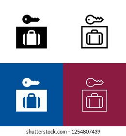 Locker Icon Set
