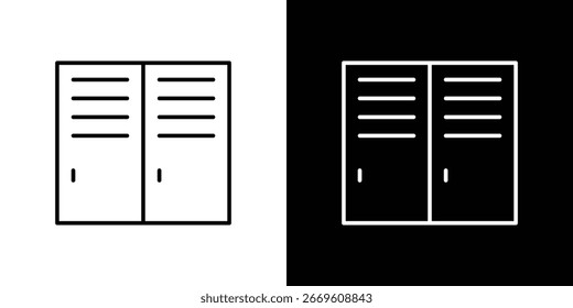 Locker Symbol-Vorlage für Grafik und Web-Design-Sammlung Logo, Vektorgrafik