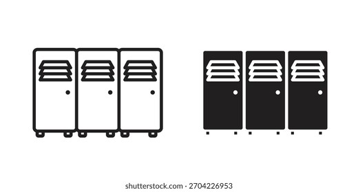 Locker icon vector, Symbol, logo illustrations