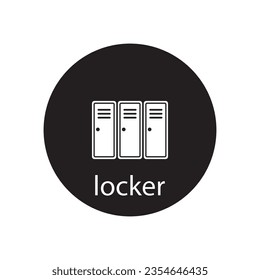 locker icon vector template illustration logo design