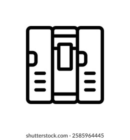 Locker Room Outline Icon. Locker Room Icon