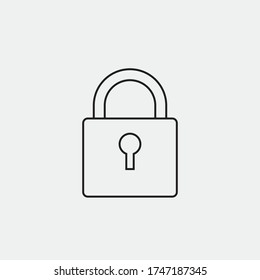 locker security lockpad vector icon