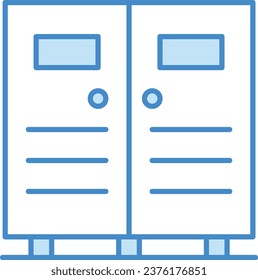 locker vector design icon for download.eps