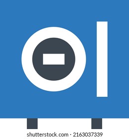 Locker Vector illustration on a transparent background.Premium quality symbols.Glyphs vector icon for concept and graphic design.