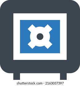 Ilustración vectorial de Locker en un fondo transparente.Símbolos de calidad premium.Icono vectorial glifos para el diseño de concepto y gráfico.