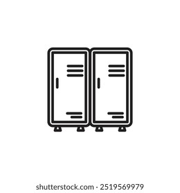 Lockerline icon. vector illustration. EPS10