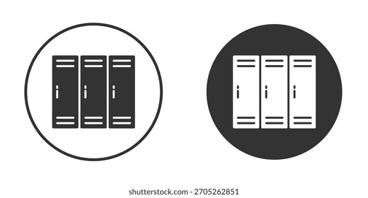 Icono de casilleros. Perfecto para interfaces de Web y App, presentaciones, infografías