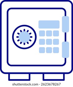 Lockers Line vector Icon Design