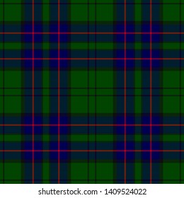 Lockhart Modern Tartan. Nahtlose Muster für Gewebe, Stöcke, Röcke, Putz