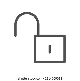 Locks icon outline and linear vector.
