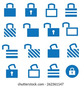 Locks Icons Set