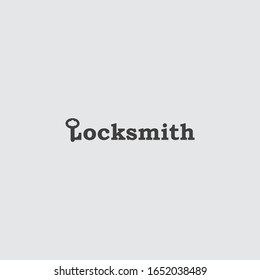 Logo der Schlosse, abstraktes minimalistisches Logo-Design für Ihre Marke, Vorlage, Zeichen, Symbol, Symbol