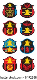 Locomotive chevrons, vector
