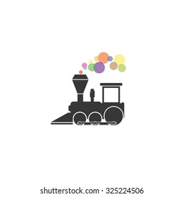 Locomotive Icon Vector
