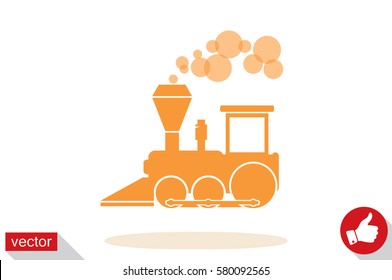 Locomotive Icon Vector